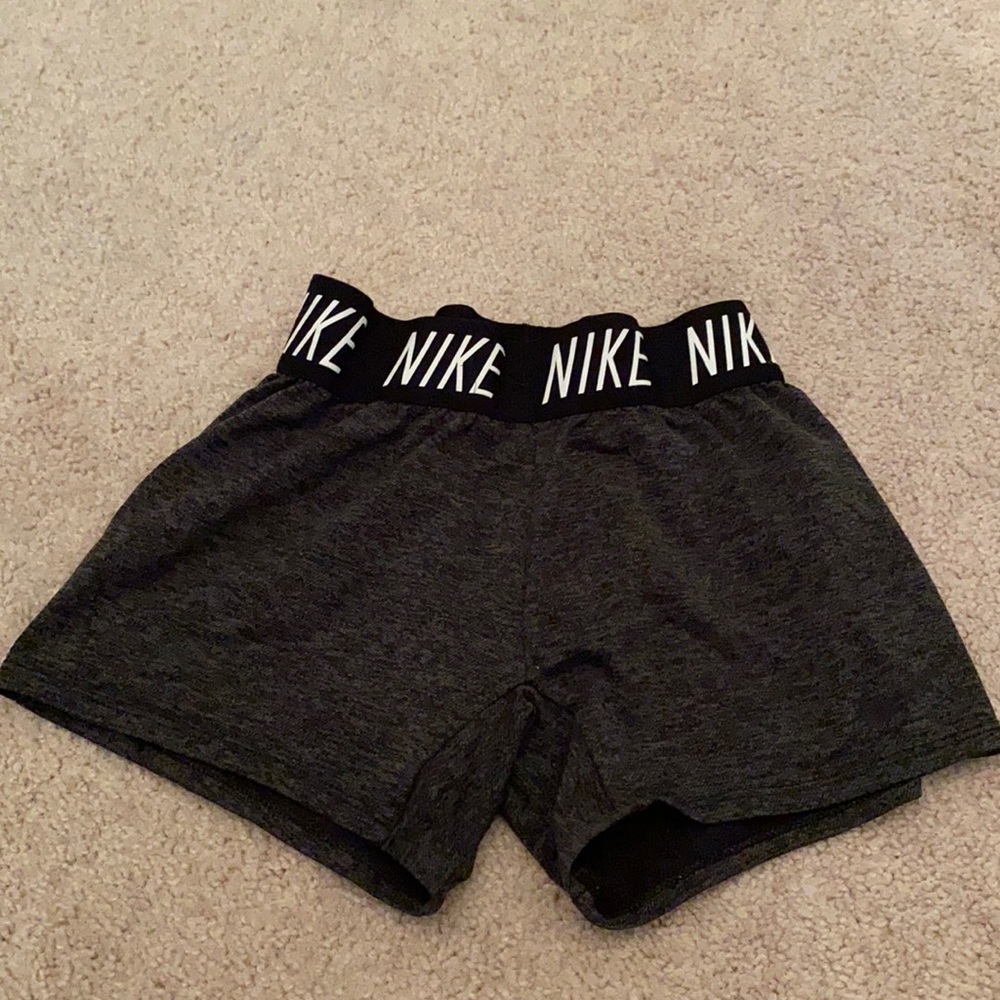 Dark grey nike sports shorts